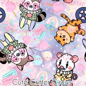 Cute Critter Circus - Fabric
