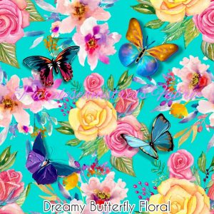 Dreamy Butterfly Floral - Fabric