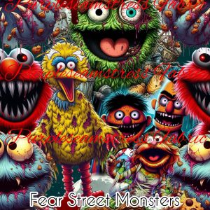 Fear Street Monsters - Fabric