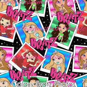 Galaxy Bratz Photos - Fabric