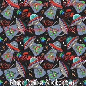 Ninja Turtle Abduction - Fabric