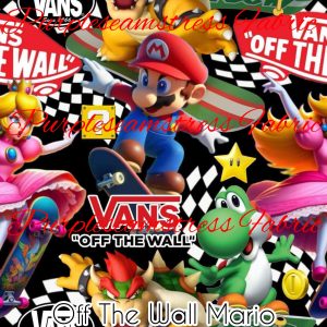 Off the Wall Mario - Fabric