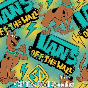 Off the Wall Scooby - Fabric