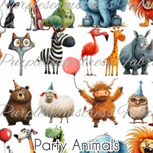 Party Animals - Fabric