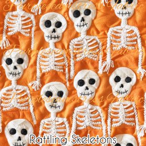 Rattling Skeletons - Fabric