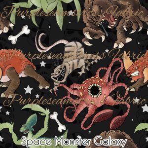 Space Monster Galaxy - Fabric