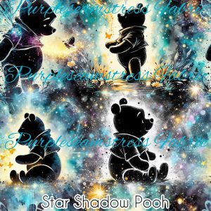 Star Shadow Pooh - Fabric