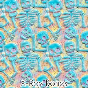 X-Ray Bones - Fabric