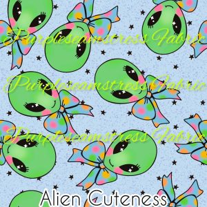 Alien Cuteness - Fabric