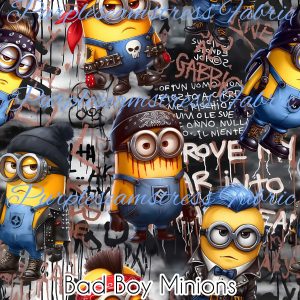 Bad Boy Minions - Fabric