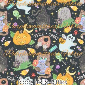 Black Hallo-Kitties