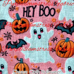 Cheese Cloth Halloween - Fabric