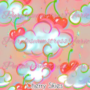 Cherry Skies - Fabric