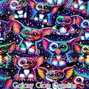 Galaxy Glow Gremlins - Fabric