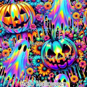 Halo Halloween - Fabric
