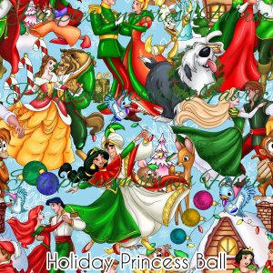 Holiday Princess Ball - Fabric