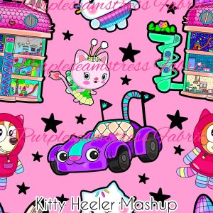 Kitty Heeler Mashup - Fabric