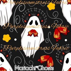 Mariachi Ghosts - Fabric