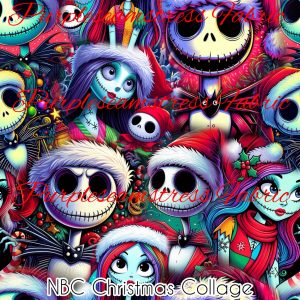 NBC Christmas Collage - Fabric