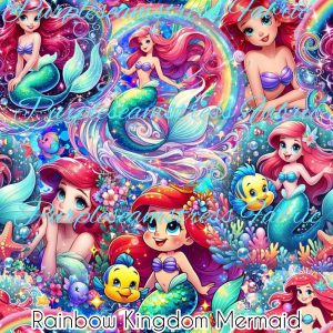 Rainbow Kingdom Mermaid - Fabric