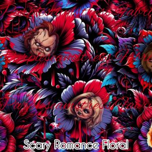 Scary Romance Floral - Fabric