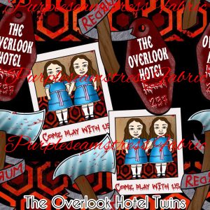 The Overlook Hotel Twins - Fabric