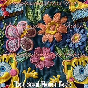 Tropical Floral Bob - Fabric