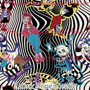 Zebra Stripes Beetle - Fabric