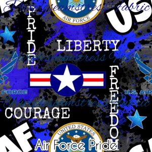 Air Force Pride - Fabric
