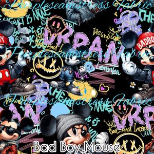 Bad Boy Mouse - Fabric