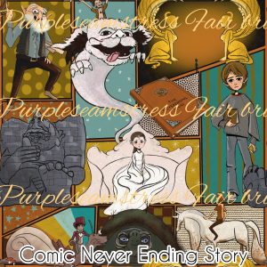 Comic Neverending Story - Fabric