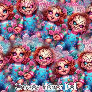 Creepy Horror Doll - Fabric