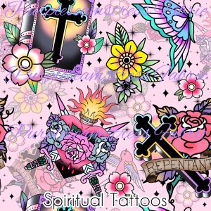 Spirited Tattoos - Fabric