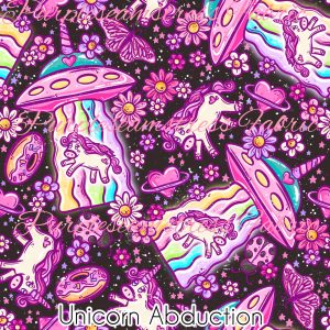 Unicorn Abduction - Fabric