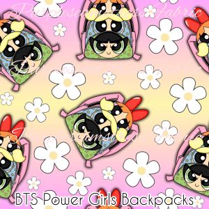 BTS Power Girl Backpacks - Fabric