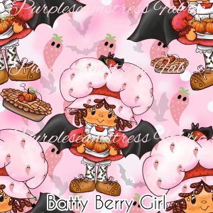 Batty Berry Girl - Fabric