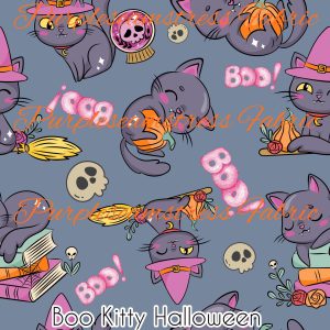 Boo Kitty Halloween - Fabric