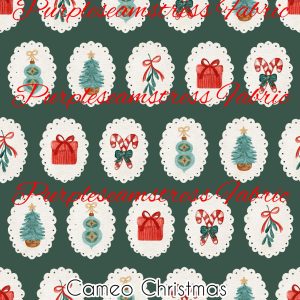 Cameo Christmas - Fabric