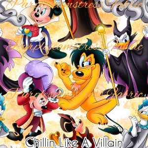 Chillin Like A Villain - Fabric
