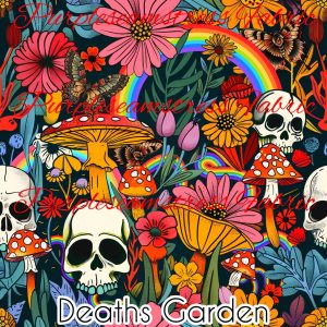 Deaths Garden - Fabric