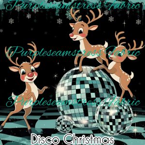 Disco Christmas - Fabric