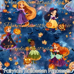 Fairytale Halloween Princesses - Fabric