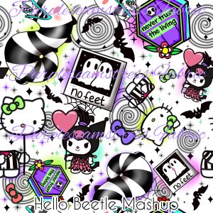 Hello Beetle Mashup - Fabric