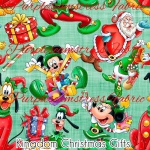 Kingdom Christmas Gifts - Fabric