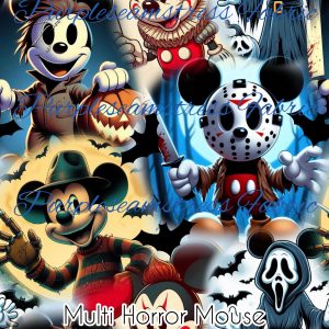 Multi Horror Mouse - Fabric