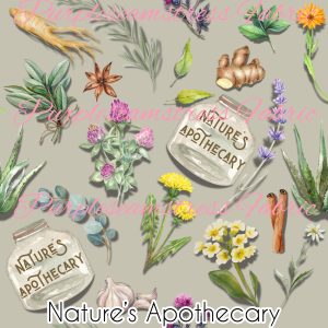 Nature's Apothecary - Fabric