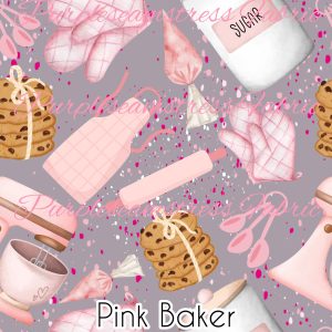 Pink Baker - Fabric
