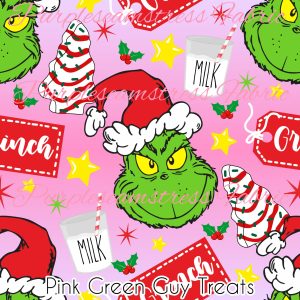 Pink Green Guy Treats