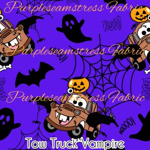 Tow Truck Vampire - Fabric