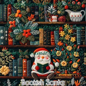 Bookish Santa - Fabric